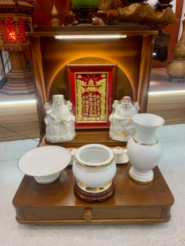Bài Vị Thần Tài Thổ Địa 3D